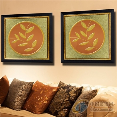 藝術(shù)玻璃畫應(yīng)用于家居背景墻裝飾,產(chǎn)品視窗-中國(guó)玻璃網(wǎng)